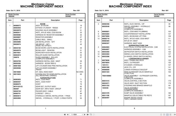 Grove Crane YB5520 322482 Parts Manual 2016 (1)