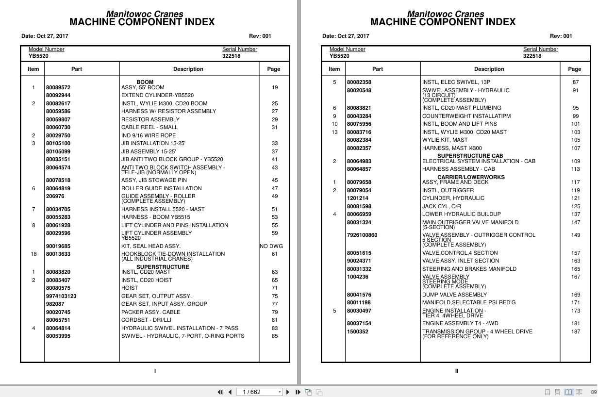 Grove Crane YB5520 322518 Parts Manual 2017 (1)