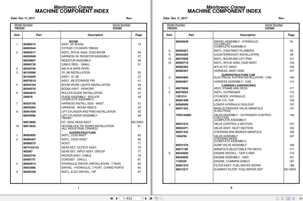 Grove Crane YB5520 322585 Parts Manual 2017 (1)