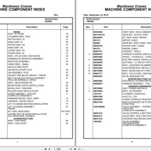 Grove Crane YB5520 322599 Parts Manual 2018 (1)