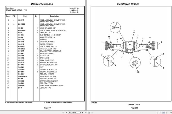 Grove Crane YB7722 320865 Parts Manual 2017 (2)