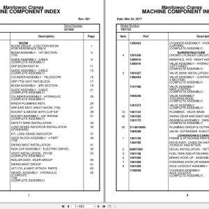 Grove Crane YB7722 321056 Parts Manual 2017 (1)