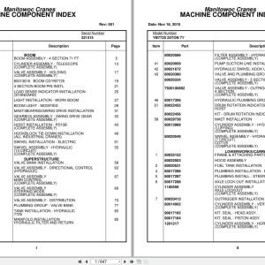 Grove Crane YB7725 321415 Parts Manual 2010 (1)