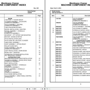 Grove Crane YB7725 322038 Parts Manual 2013 (1)