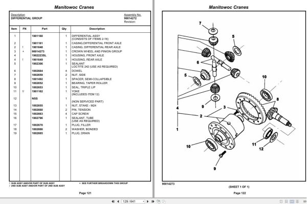 Grove Crane YB7725 322038 Parts Manual 2013 (2)