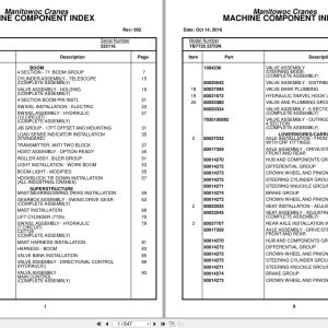Grove Crane YB7725 322116 Parts Manual 2016 (1)