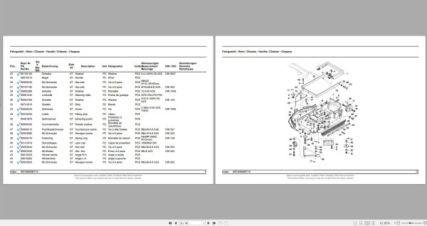 Hako Floor Scrubber Hakomatic 35 Spare Parts Catalog (2)