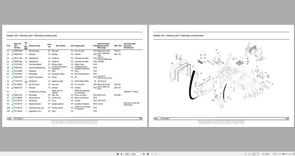 Hako Floor Scrubber Hakomatic B310 R Spare Parts Catalog (2)