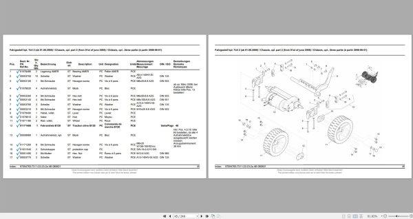 Hako Floor Scrubber Hakomatic B45 Spare Parts Catalog (2)