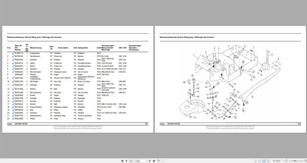 Hako Floor Scrubber Hakomatic B90 Spare Parts Catalog (2)