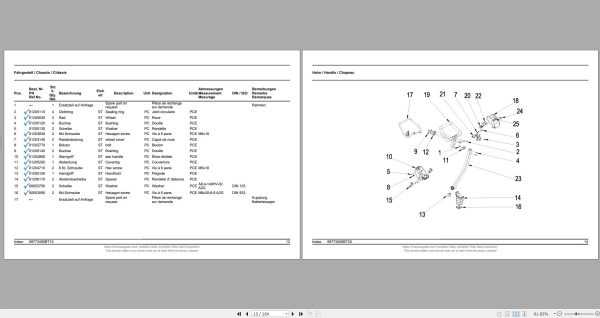 Hako Floor Scrubber Scrubmaster 8 Spare Parts Catalog (2)