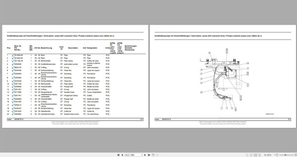 Hako Multicar M26.1 VW EURO I (261) Spare Parts Catalog (2)