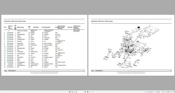 Hako Polisher Hako Speedpolisher B51 (7675.00) Spare Parts Catalog (2)