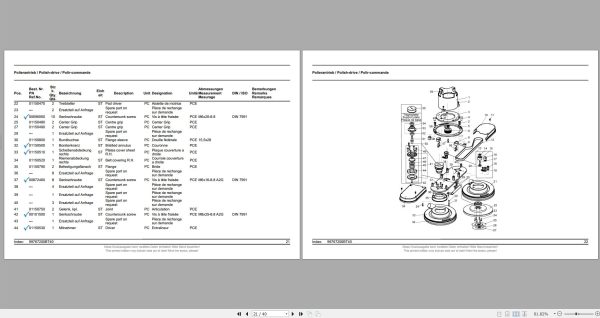Hako Polisher Hako Speedpolisher B75 (7672.00) Spare Parts Catalog (2)