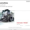 Hako Road Sweeper Citymaster 1650ZE (1491.20) Spare Parts Catalog (1)
