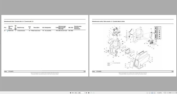 Hako Road Sweeper Citymaster 2200 Spare Parts Catalog (2)