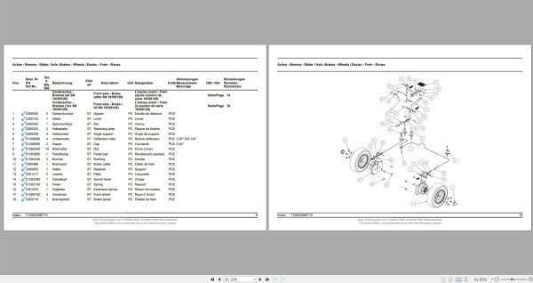 Hako Scrubber Driers Industrial cleaning scrubber driers (SG1) Spare Parts Catalog (2)
