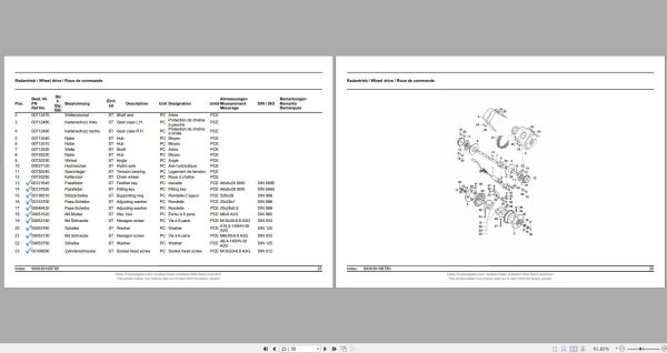 Hako Sweeper Hako Boss (3639.10) Spare Parts Catalog (2)