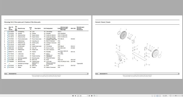 Hako Sweeper Sweepmaster B500 (6258.20) Spare Parts Catalog (2)