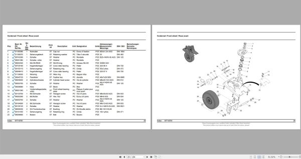Hako Tow Tractor Sherpa M and MX Spare Parts Catalog (3)