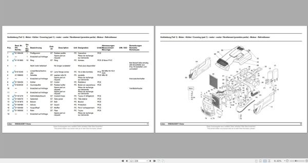 Hako Tractor Trac 1950 Spare Parts Catalog (2)