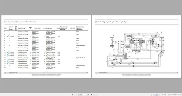 Hako Tractor Trac 2600 3000 Spare Parts Catalog (2)