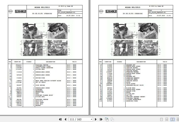 Hamm Compactor 3410   3411 H1.69 2024566 Spare Parts Catalog (2)