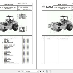 Hamm Compactor 3410   3411 H2.06 2127593 Spare Parts Catalog (1)