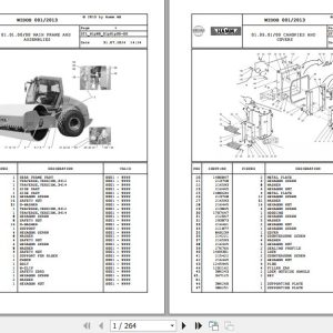 Hamm Compactor 3412   3414 H1.80 2067416 HAMMTRONIC Spare Parts Catalog (1)