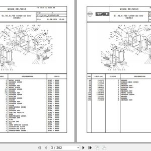 Hamm Compactor 3516   3520 H1.61 2030206 HAMMTRONIC Spare Parts Catalog (1)