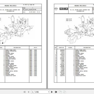 Hamm Compactor HD 10   12 H1.71 2071909 Spare Parts Catalog (1)