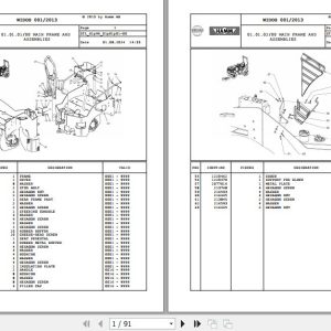 Hamm Roller HD 14 TT H1.96 2106595 Spare Parts Catalog (1)