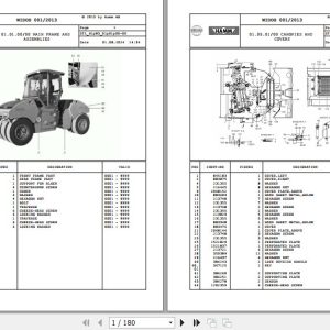 Hamm Roller HD 150 TT 1.83 2071908 Spare Parts Catalog (1)