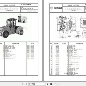 Hamm Roller HD 150 TT H1.93 2078712 Spare Parts Catalog (1)