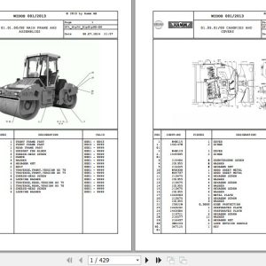 Hamm Roller HD 70   75 H1.52 1302264 Spare Parts Catalog (1)