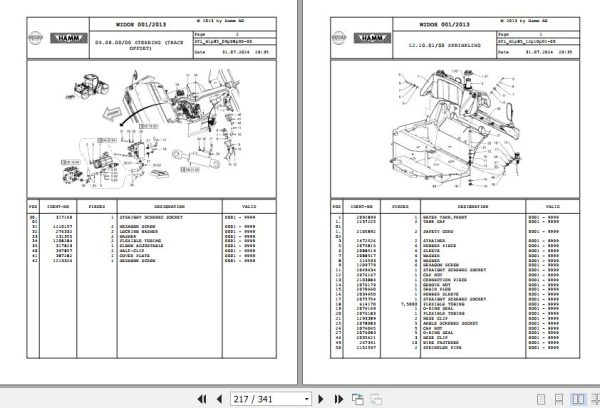 Hamm Roller HD+ 90   110 H1.85 2138385 Spare Parts Catalog (2)