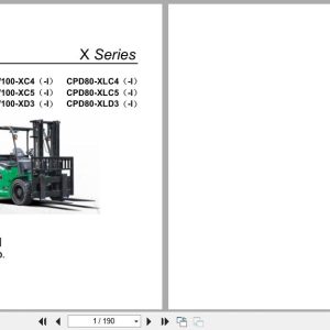 Hangcha Forklift CPD60 XC4 to CPD80 XLD3 Parts Catalog 2023 EN ZH (1)