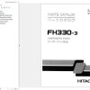 Hitachi Excavator FH330 3 Component Parts Catalog PFH330 3 1 (1)