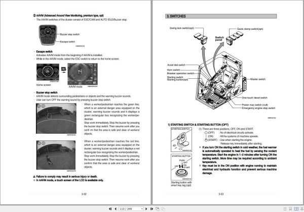 Hyundai Excavator HX520L(India) Operation and Maintenance Manual 1