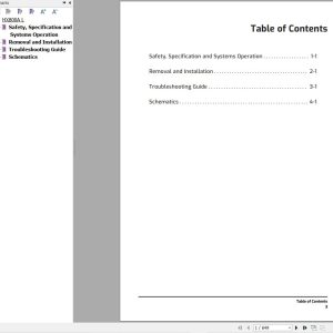 Hyundai Excavator HX800A L Service Manual
