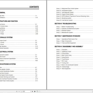 Hyundai Excavator R305LVS Service Manual