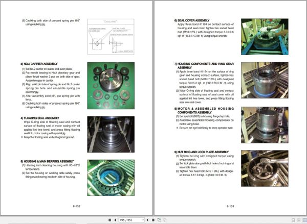 Hyundai Excavator R495LVS Service Manual 1