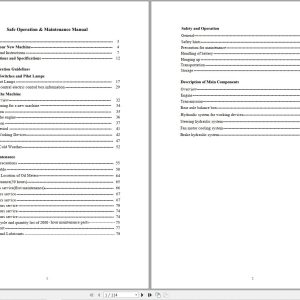 Hyundai Motor Grader HG320 Operation and Maintenance Manual