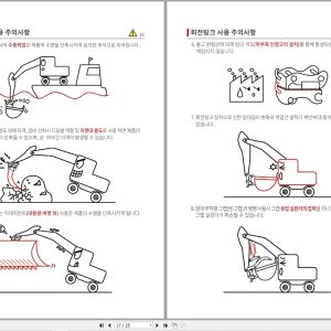 Hyundai Rotating Quick Coupler & Thumb HJQ060R HJT060 Operation Manual KO 1