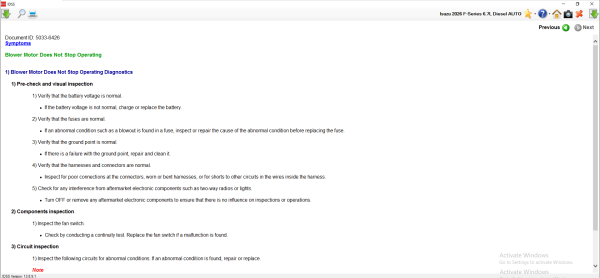 Isuzu IDSS USA Diagnostic Service Documentation 05.2025 5
