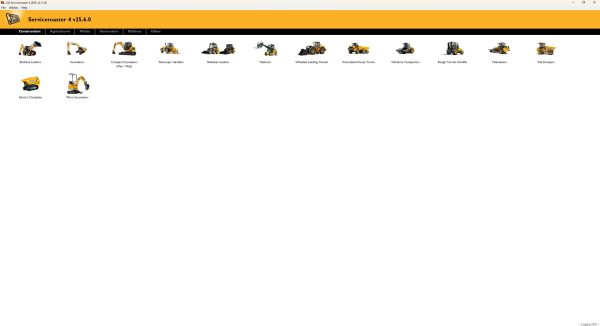JCB ServiceMaster 4 V25.6.0 06.2025 Diagnostic Program 1