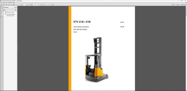 JUNGHEINRICH JETI SH v4.37.13 DE13 02.2025 Service Information 5