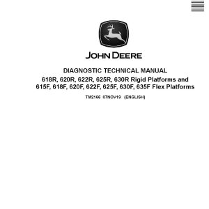 John Deere Cutting Platforms 600 Series F & R Diagnostic Manual TM2166 (1)