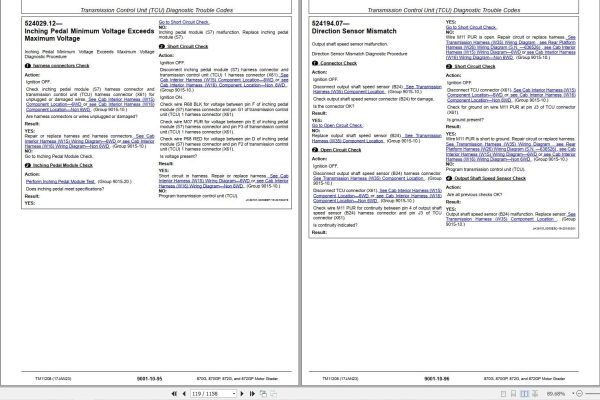 John Deere Motor Grader 870G 870GP 872G 872GP Operation Test Technical Manual TM11208 (2)
