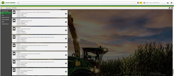 John Deere SA AG 06.2025 Service Schematic Diagnostic Program 001
